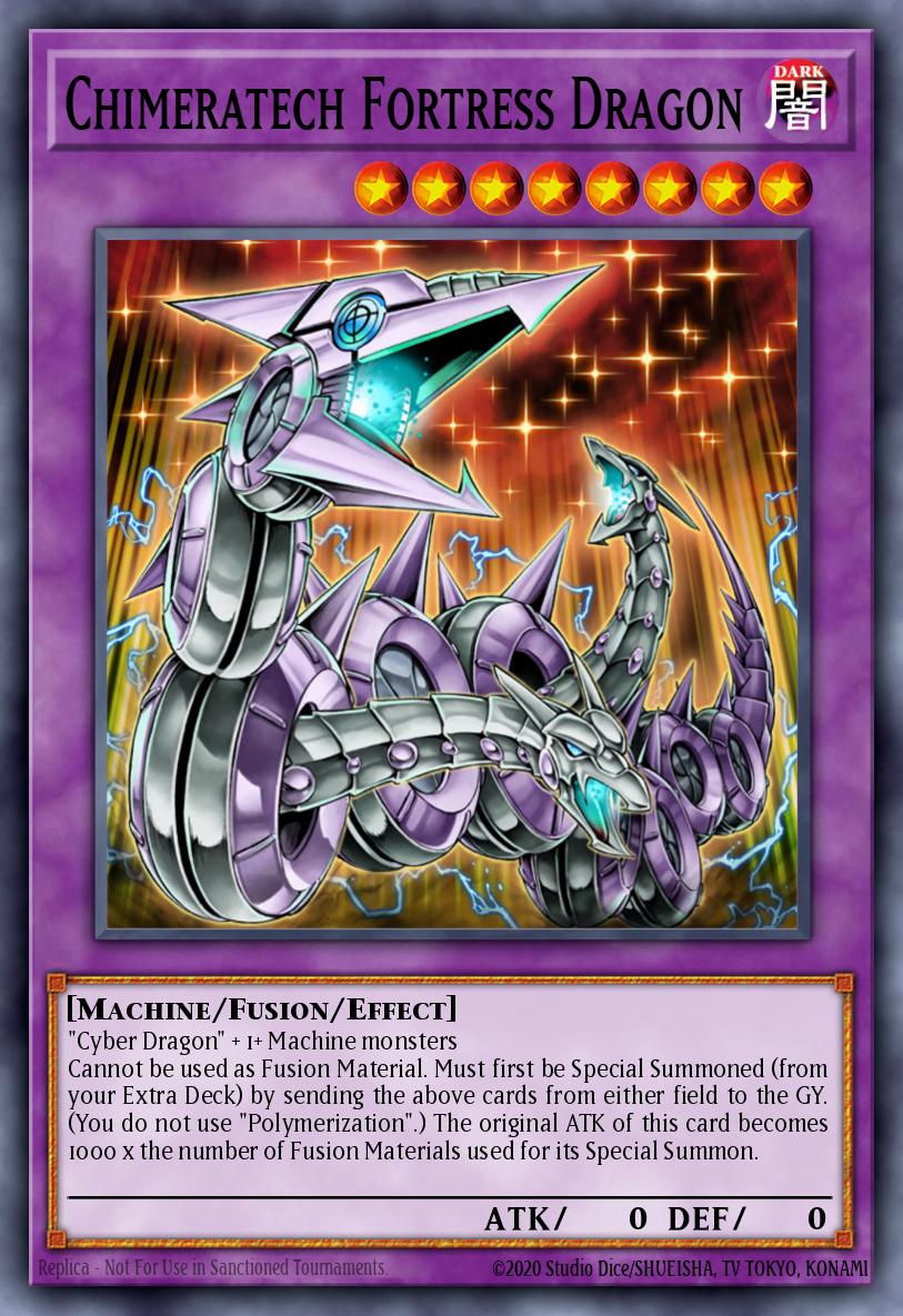 Chimeratech Fortress Dragon - PGL3-EN057 - Gold Rare - NM