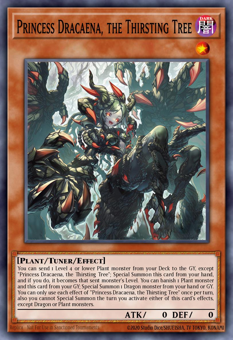 Princess Dracaena, the Thirsting Tree - BLZD-EN027 - Secret Rare - NM