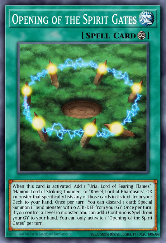 Opening of the Spirit Gates - MP24-EN019 - Quarter Century Secret Rare - NM