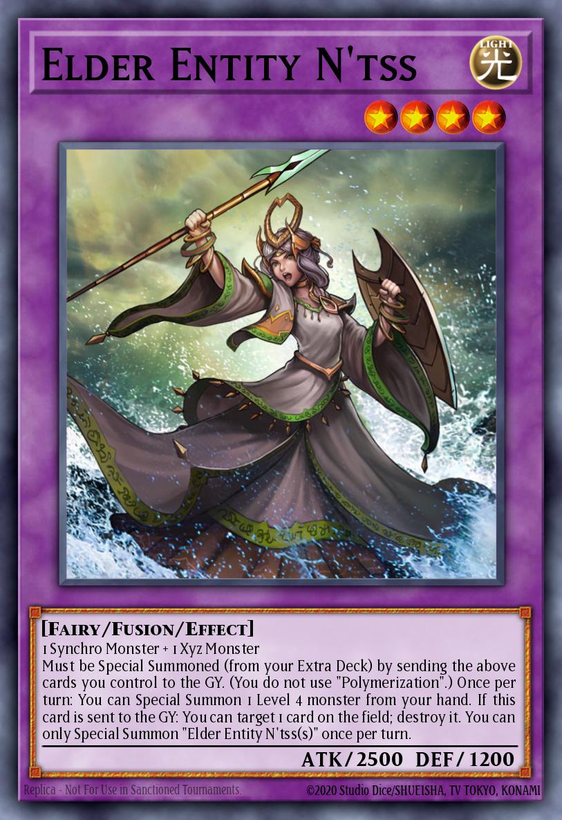 Elder Entity N'tss - RA01-EN026 - Quarter Century Secret Rare - NM