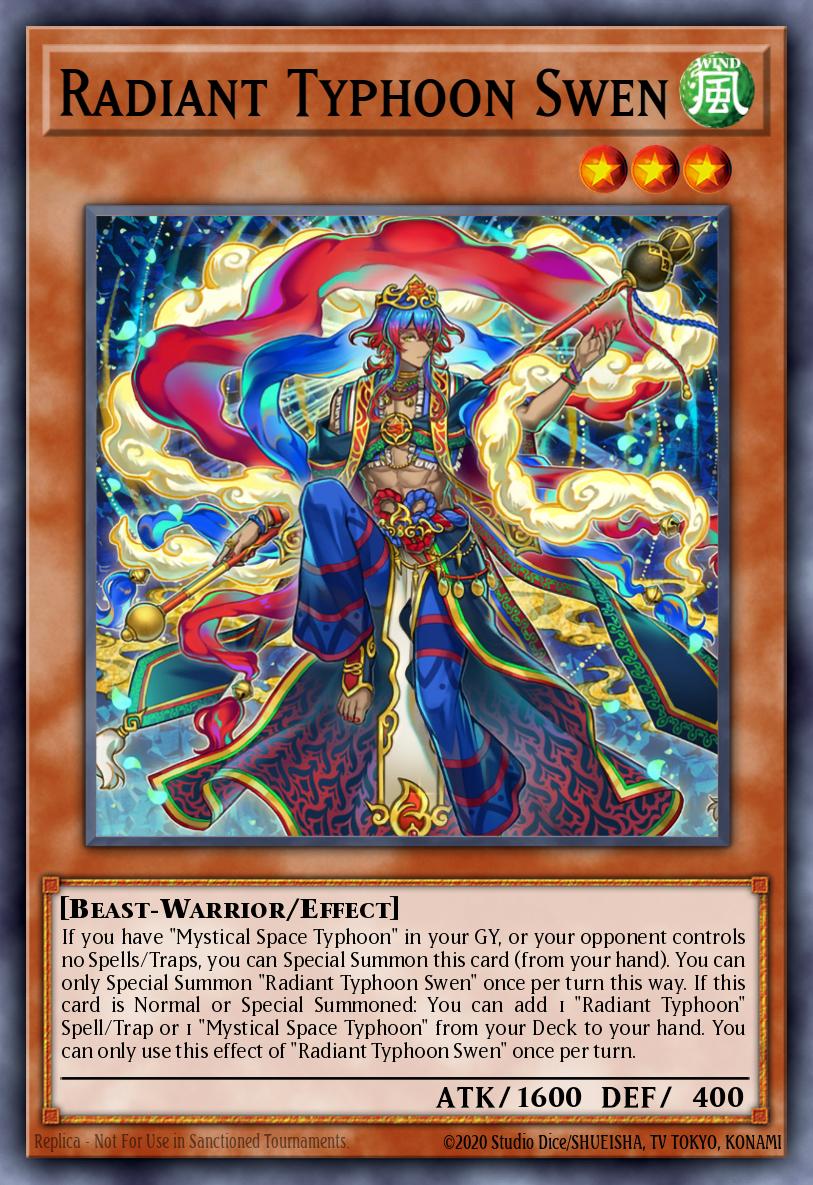 Radiant Typhoon Swen - DOOD-EN014 - Ultra Rare - NM
