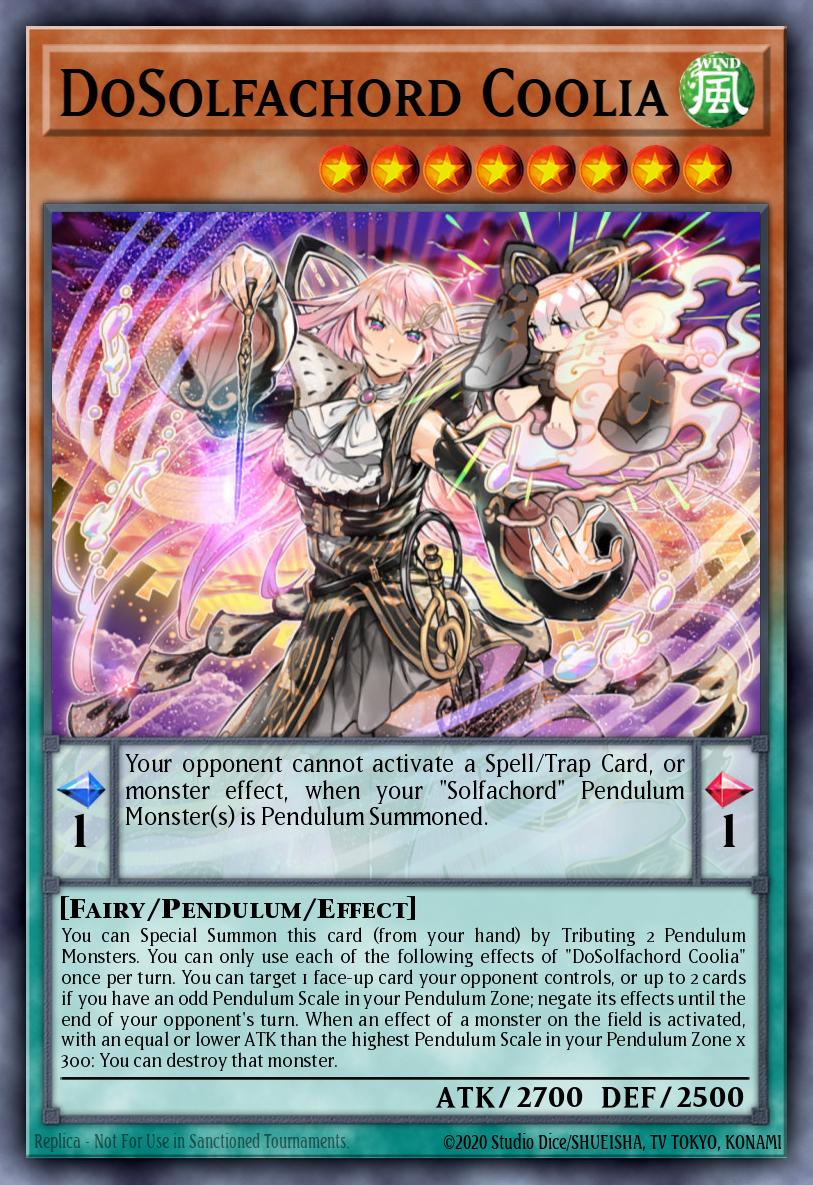 DoSolfachord Coolia - RA05-EN018 - Secret Rare - NM
