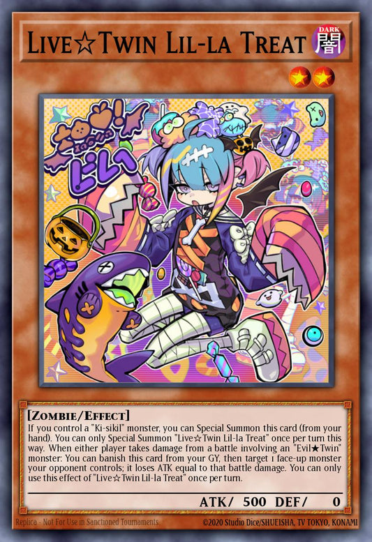 LiveTwin Lil-la Treat - BLVO-EN028 - Starlight Rare - NM