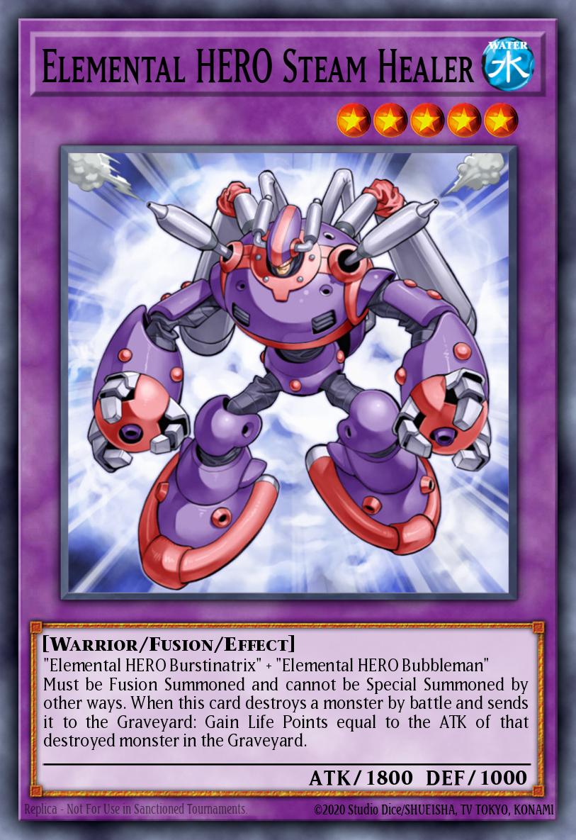 Elemental HERO Steam Healer - LCGX-EN051 - Rare - NM