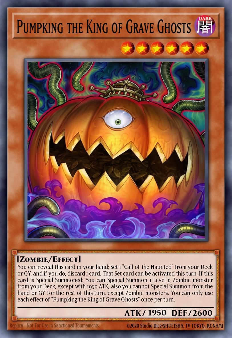Pumpking the King of Grave Ghosts - MZMU-EN001 - Secret Rare - NM