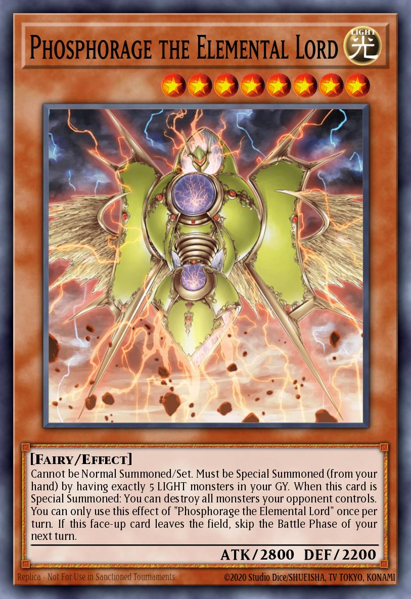 Phosphorage the Elemental Lord - FLOD-EN026 - Super Rare - NM