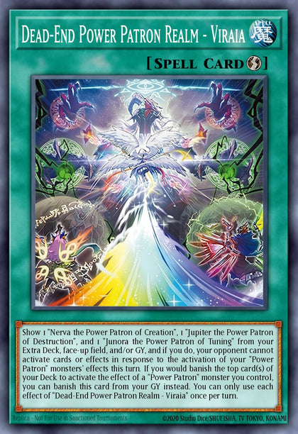 Dead-End Power Patron Realm - Viraia - CORI EN055 - Common - NM