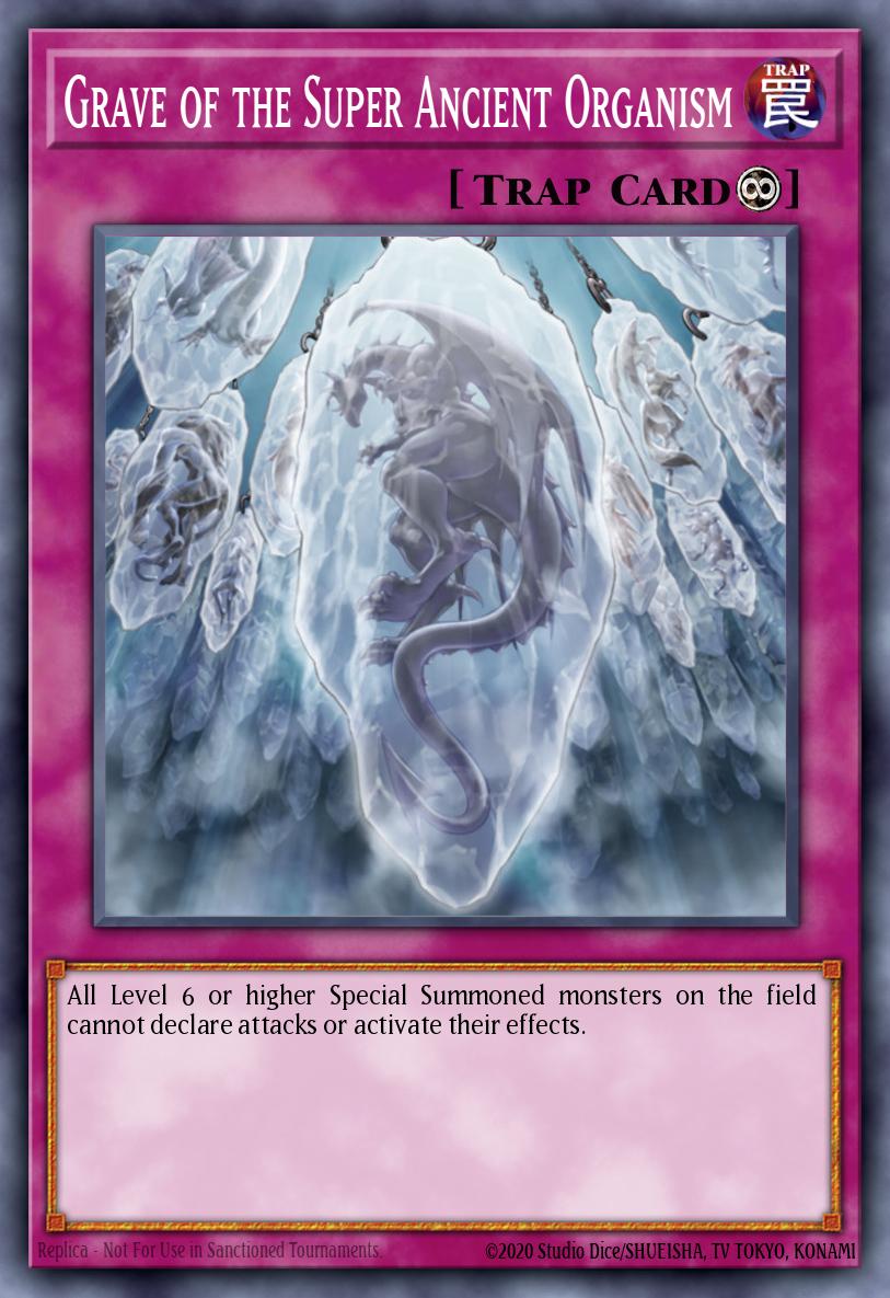 Grave of the Super Ancient Organism - OP20-EN012 - Super Rare - NM