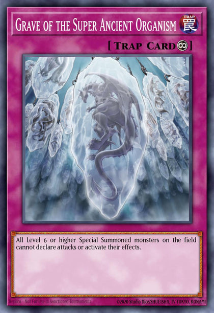 Grave of the Super Ancient Organism - OP20-EN012 - Super Rare - NM