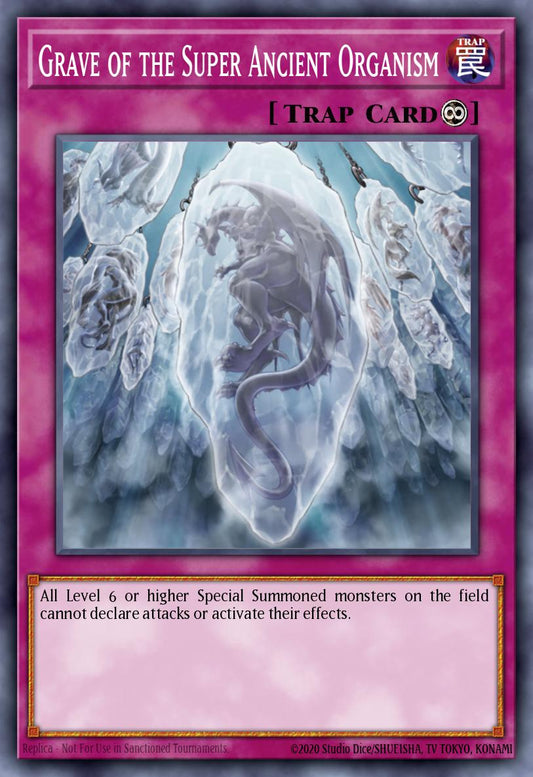 Grave of the Super Ancient Organism - OP20-EN012 - Super Rare - NM