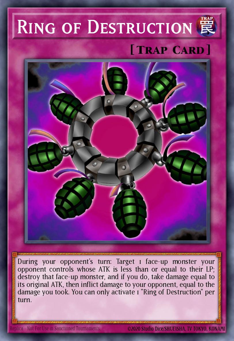 Ring of Destruction - RA04-EN119 - Quarter Century Secret Rare - NM