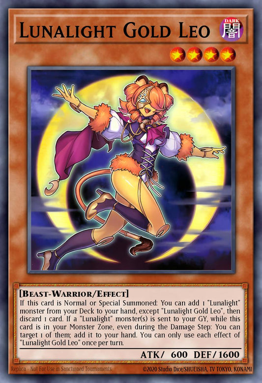Lunalight Gold Leo - DUAD-EN005 - Secret Rare - NM
