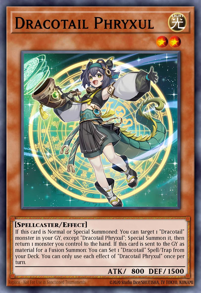 Dracotail Phryxul - DOOD-EN023 - Secret Rare - NM