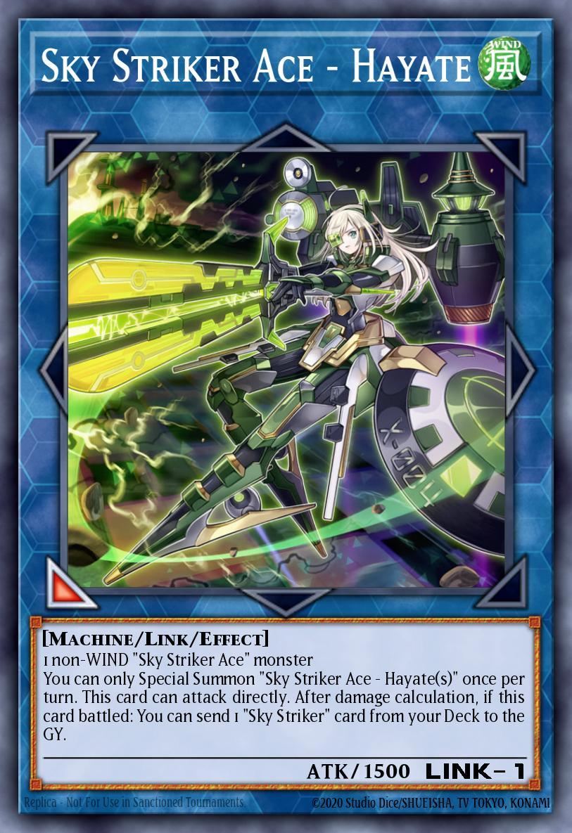 Sky Striker Ace - Hayate - OP10-EN002 - Ultimate Rare - NM