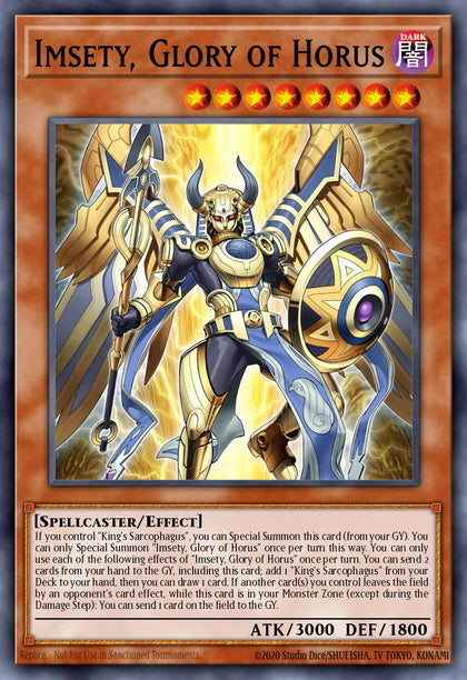Imsety, Glory of Horus - RA05-EN027 - Ultra Rare - NM