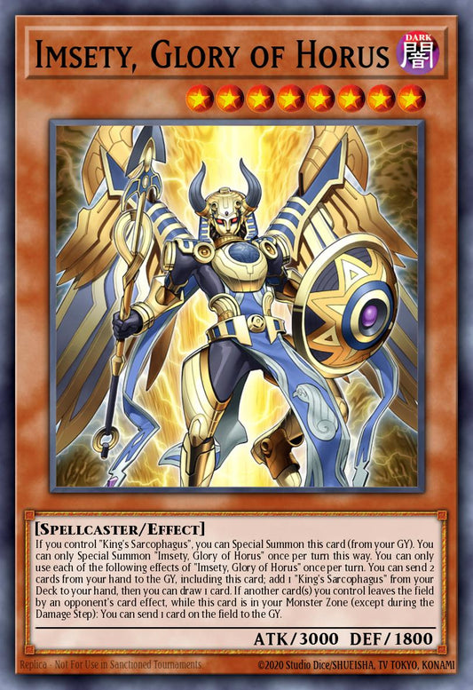 Imsety, Glory of Horus - RA05-EN027 - Ultra Rare - NM