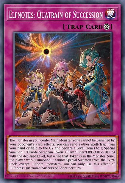 Elfnotes: Quatrain of Succession - CORI EN072 - Common - NM