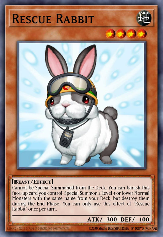 Rescue Rabbit - RA02-EN008 - Quarter Century Secret Rare - NM