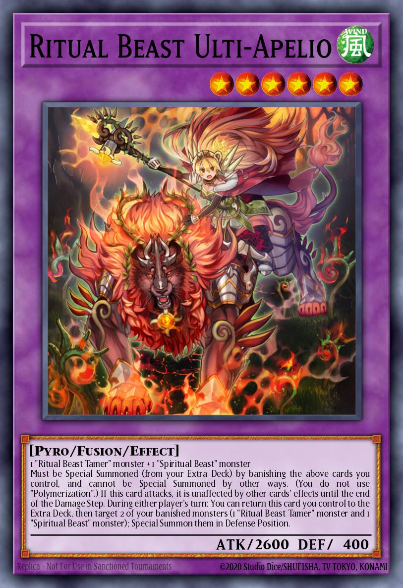 Ritual Beast Ulti-Apelio - THSF-EN028 - Secret Rare - NM