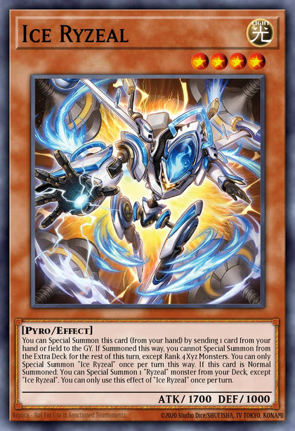 Ice Ryzeal - CRBR-EN003 - Ultra Rare - NM