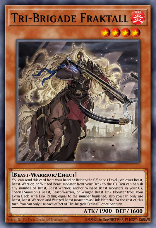 Tri-Brigade Fraktall - MP21-EN171 - Secret Rare - NM