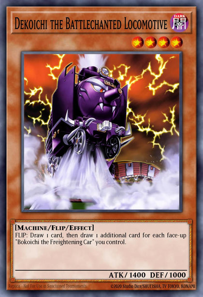 Dekoichi the Battlechanted Locomotive - RA03-EN144 - Platinum Secret Rare - NM