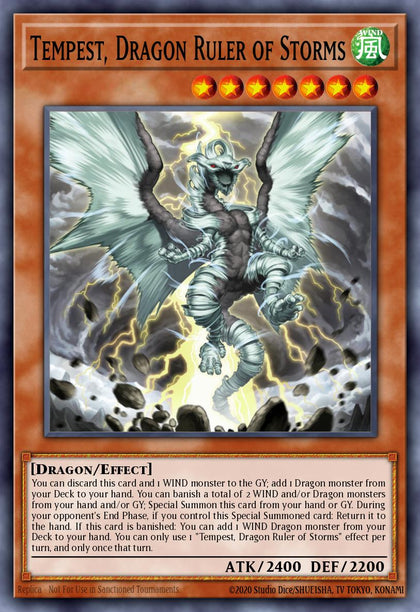Tempest, Dragon Ruler of Storms - RA03-EN011 - Collectors Rare - NM