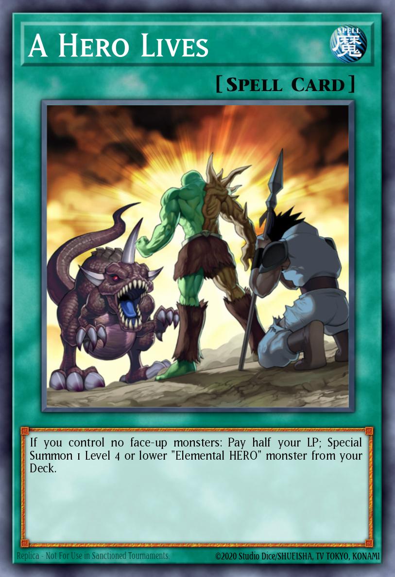 A Hero Lives - RA04-EN087 - Secret Rare - NM