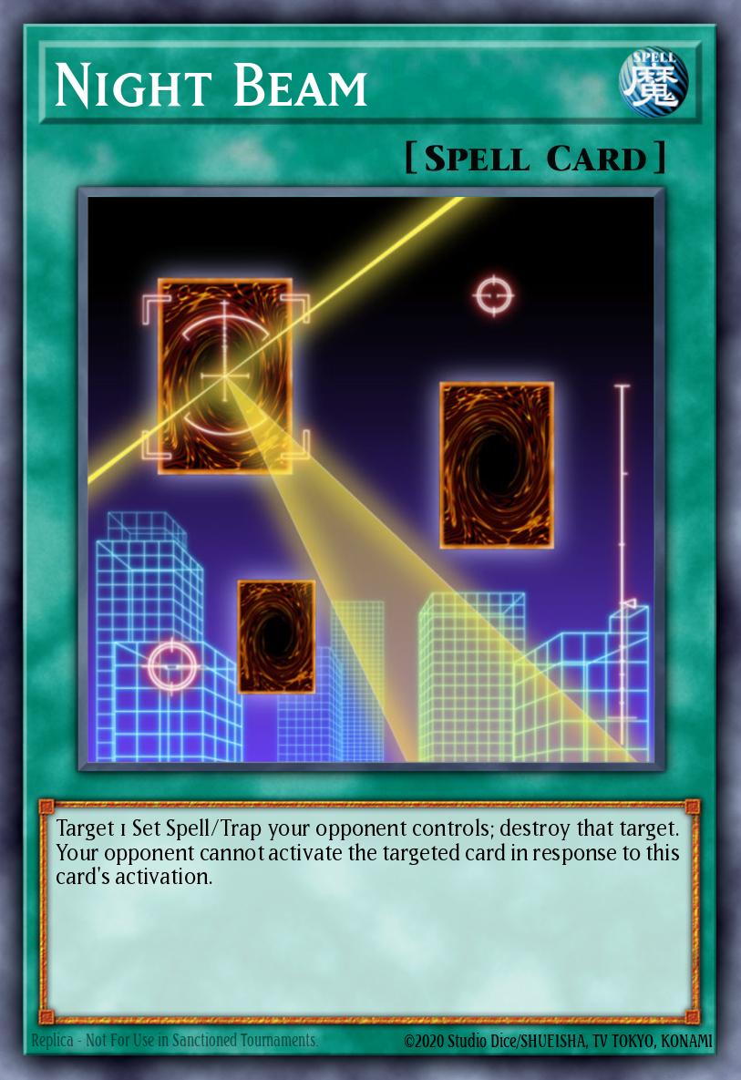 Night Beam - RA04-EN182 - Quarter Century Secret Rare - NM