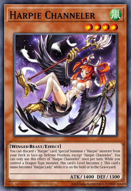 Harpie Channeler - RA04-EN207 - Quarter Century Secret Rare - NM