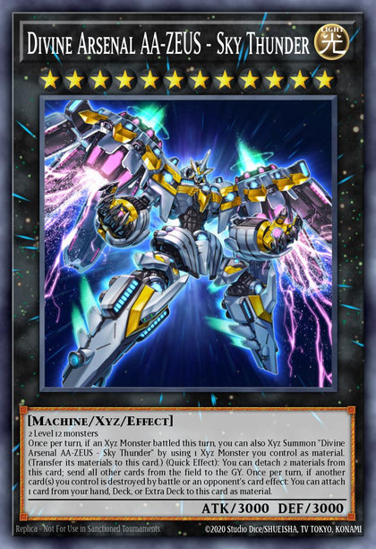 Divine Arsenal AA-ZEUS - Sky Thunder - MP21-EN195 - Ultra Rare - NM