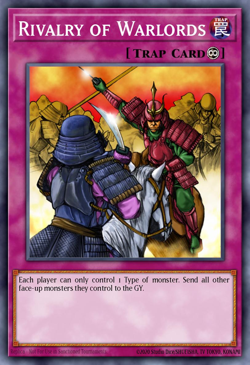 Rivalry of Warlords - RA03-EN075 - Quarter Century Secret Rare - NM
