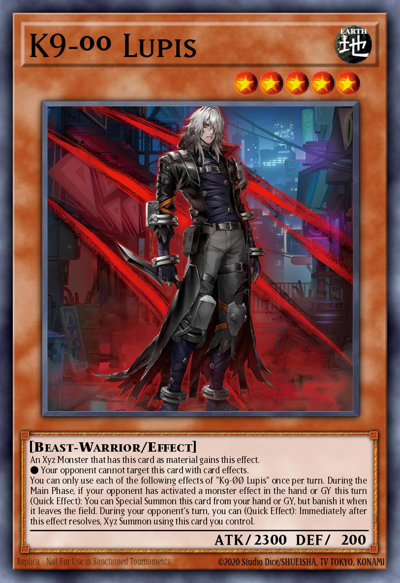 K9-ØØ Lupis - JUSH-EN034 - Starlight Rare - NM