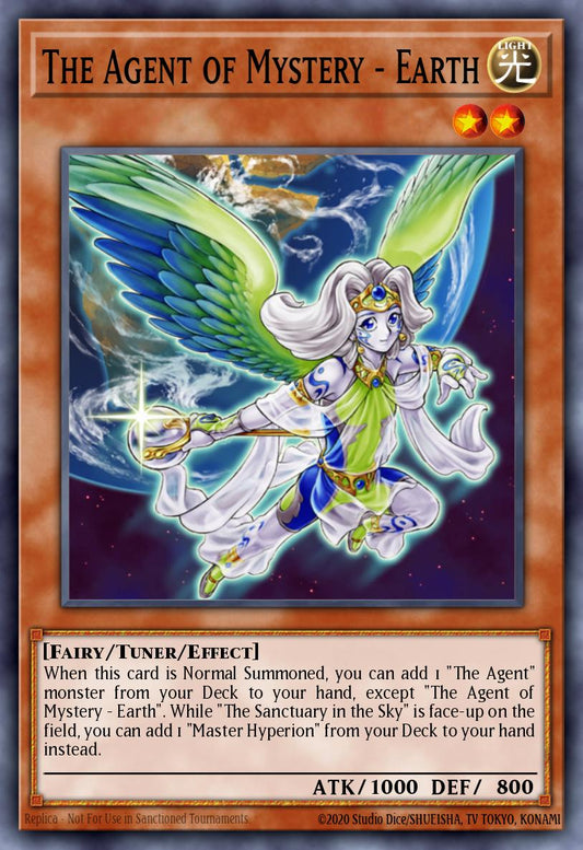The Agent of Mystery - Earth - RA04-EN146 - Quarter Century Secret Rare - NM