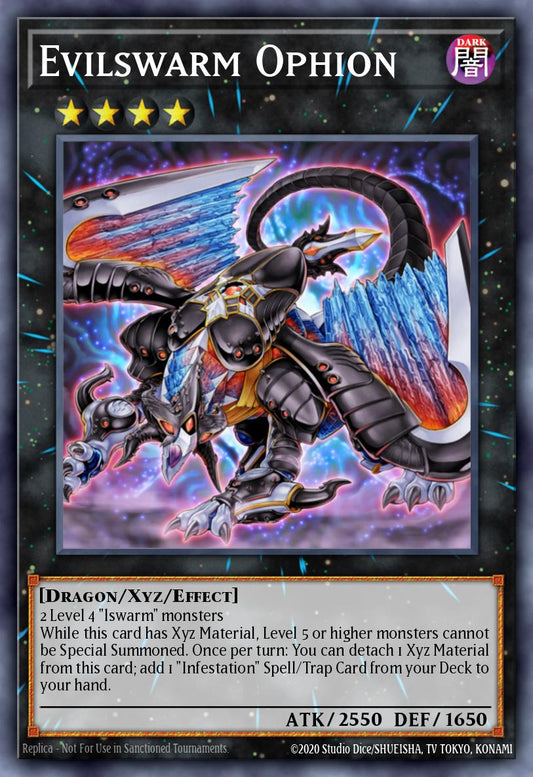Evilswarm Ophion - HA07-EN064 - Secret Rare - NM