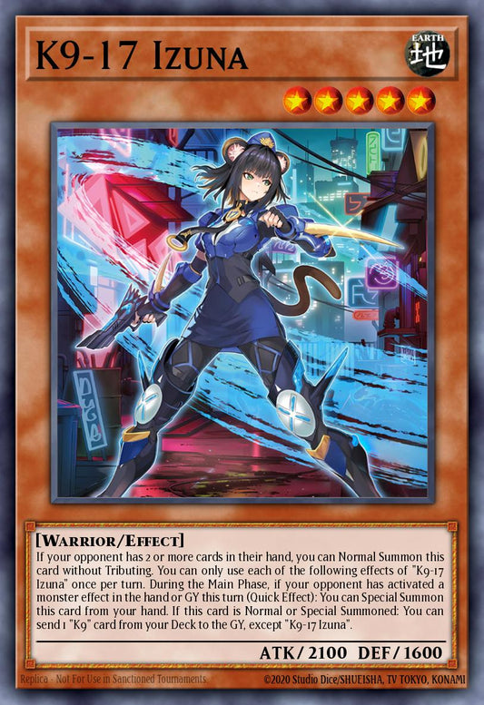 K9-17 Izuna - JUSH-EN031 - Starlight Rare - NM