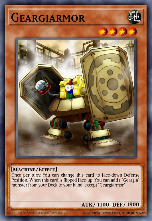 Geargiarmor - RA04-EN187 - Quarter Century Secret Rare - NM