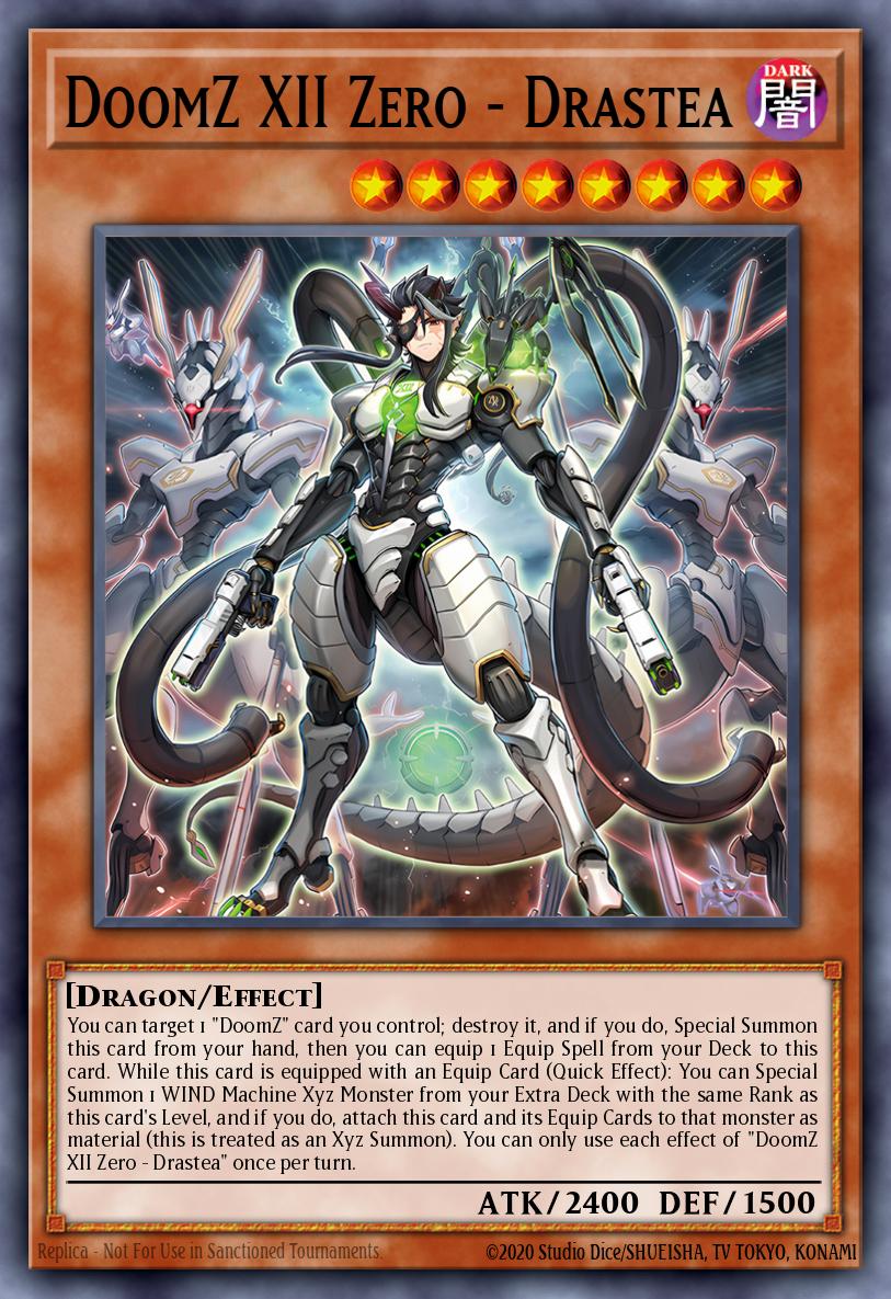 DoomZ XII Zero - Drastea - DOOD-EN008 - Secret Rare - NM