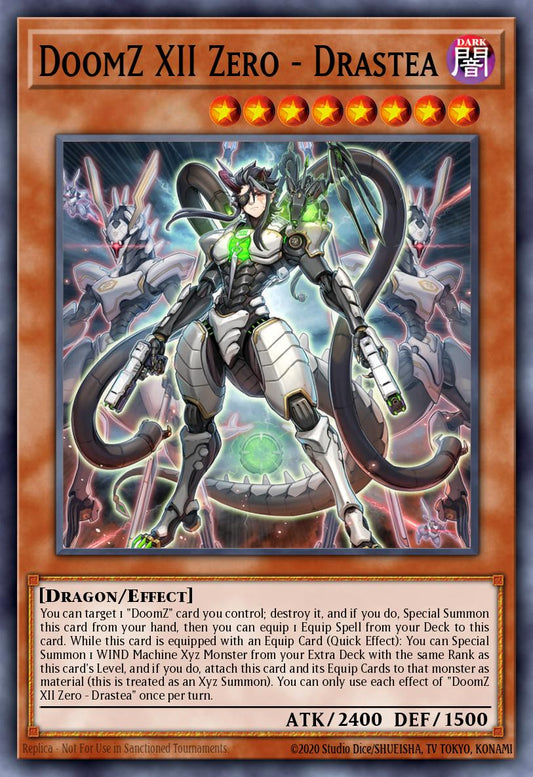 DoomZ XII Zero - Drastea - DOOD-EN008 - Starlight Rare - NM