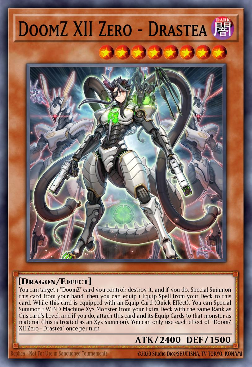 DoomZ XII Zero - Drastea - DOOD-EN008 - Secret Rare - NM