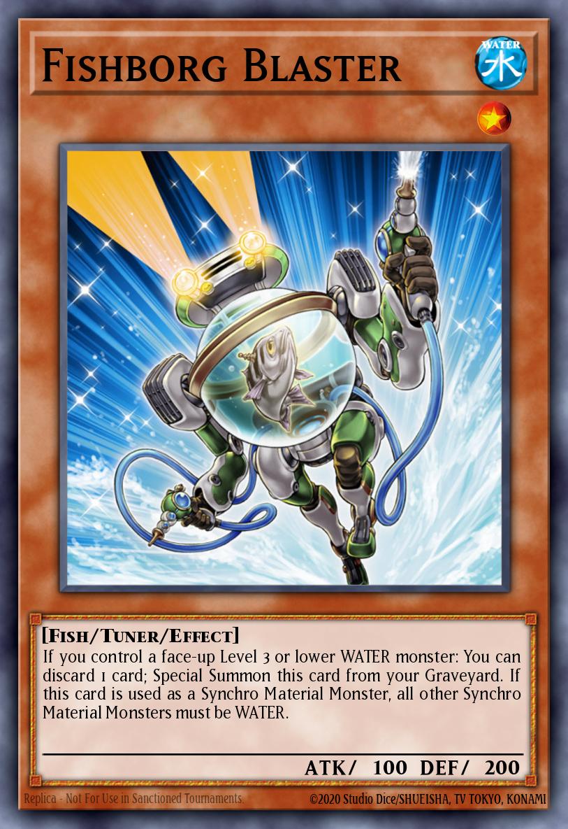 Fishborg Blaster - RA03-EN225 - Platinum Secret Rare - NM