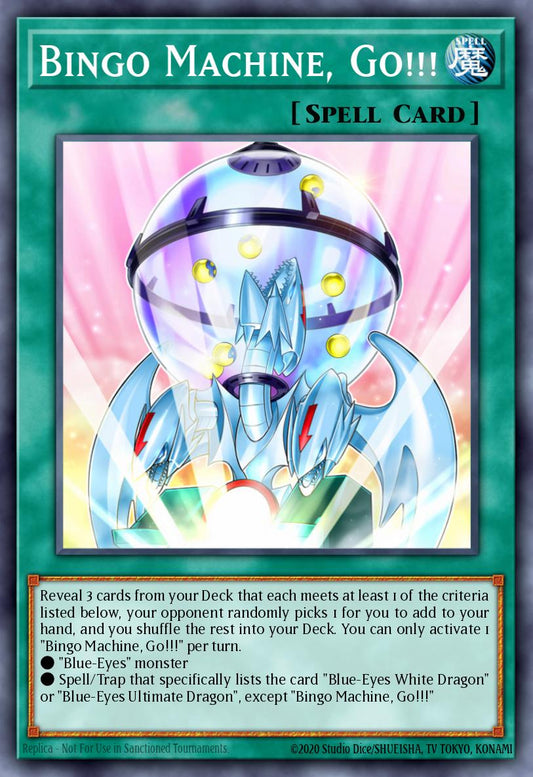 Bingo Machine, Go!!! - RA02-EN062 - Super Rare - NM