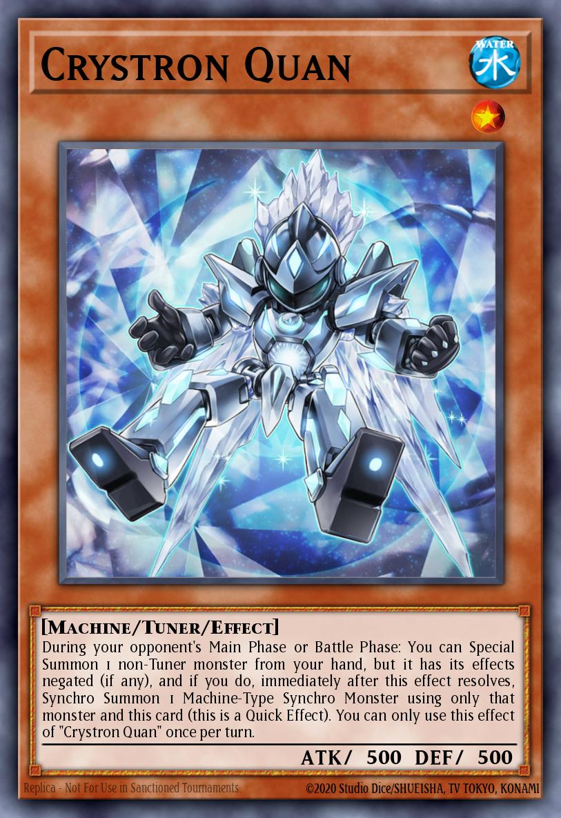 Crystron Quan - RA04-EN021 - Collectors Rare - NM