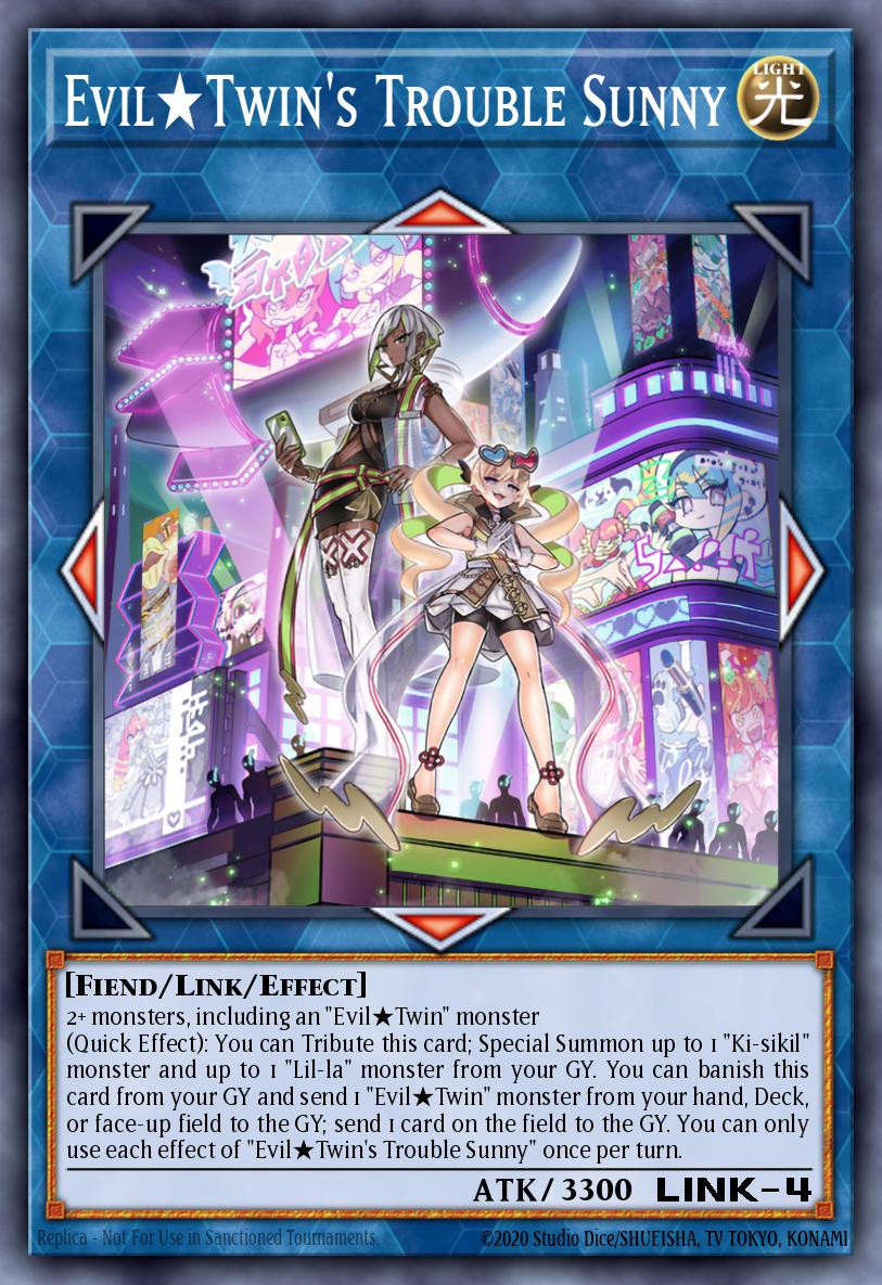 EvilTwin's Trouble Sunny - BODE-EN051 - Starlight Rare - NM