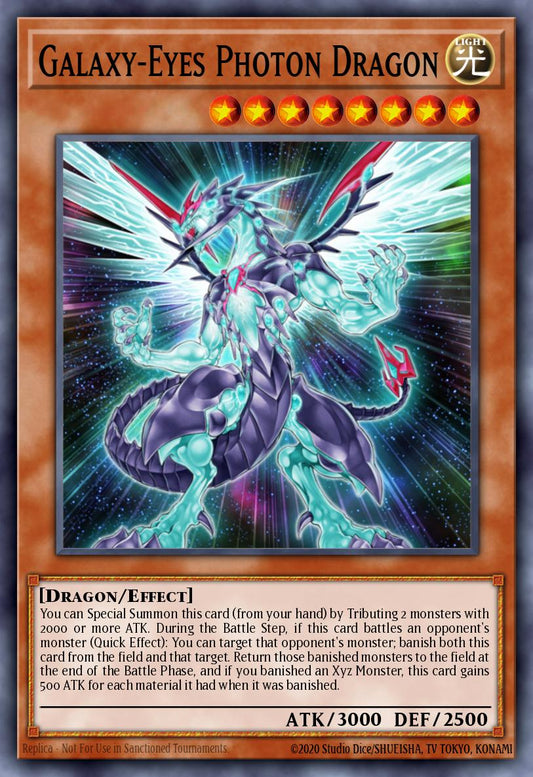 Galaxy-Eyes Photon Dragon - TN23-EN012 - Quarter Century Secret Rare - NM