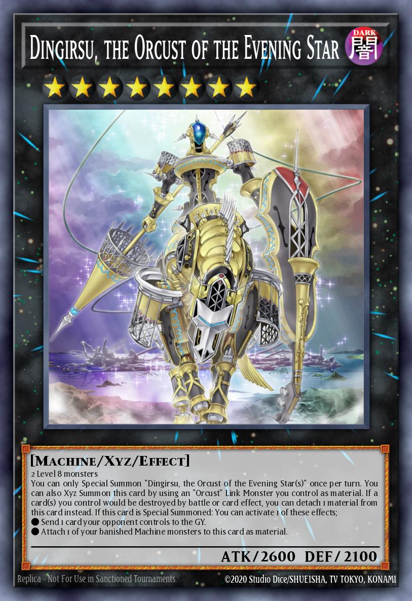 Dingirsu, the Orcust of the Evening Star - RA01-EN040 - Collectors Rare - NM