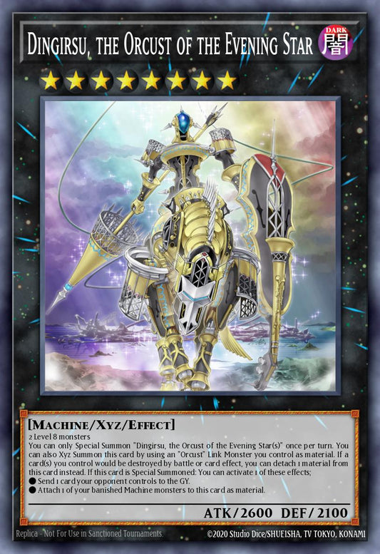 Dingirsu, the Orcust of the Evening Star - RA01-EN040 - Collectors Rare - NM
