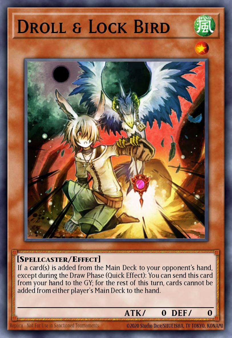 Droll & Lock Bird - OP08-EN001 - Ultimate Rare - NM