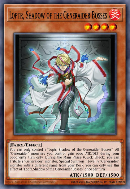 Loptr, Shadow of the Generaider Bosses - RA05-EN016 - Ultra Rare - NM