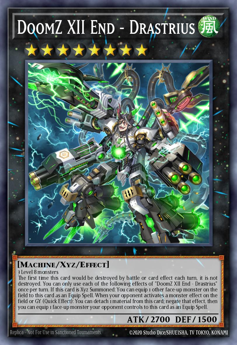 DoomZ XII End - Drastrius - DOOD-EN045 - Secret Rare - NM